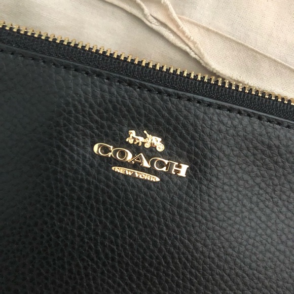 Black Coach Clutch - Picture 2 of 8